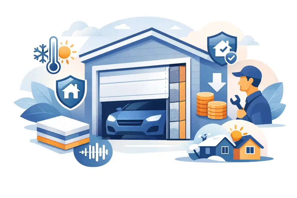7 Insulated Garage Door Benefits to Know