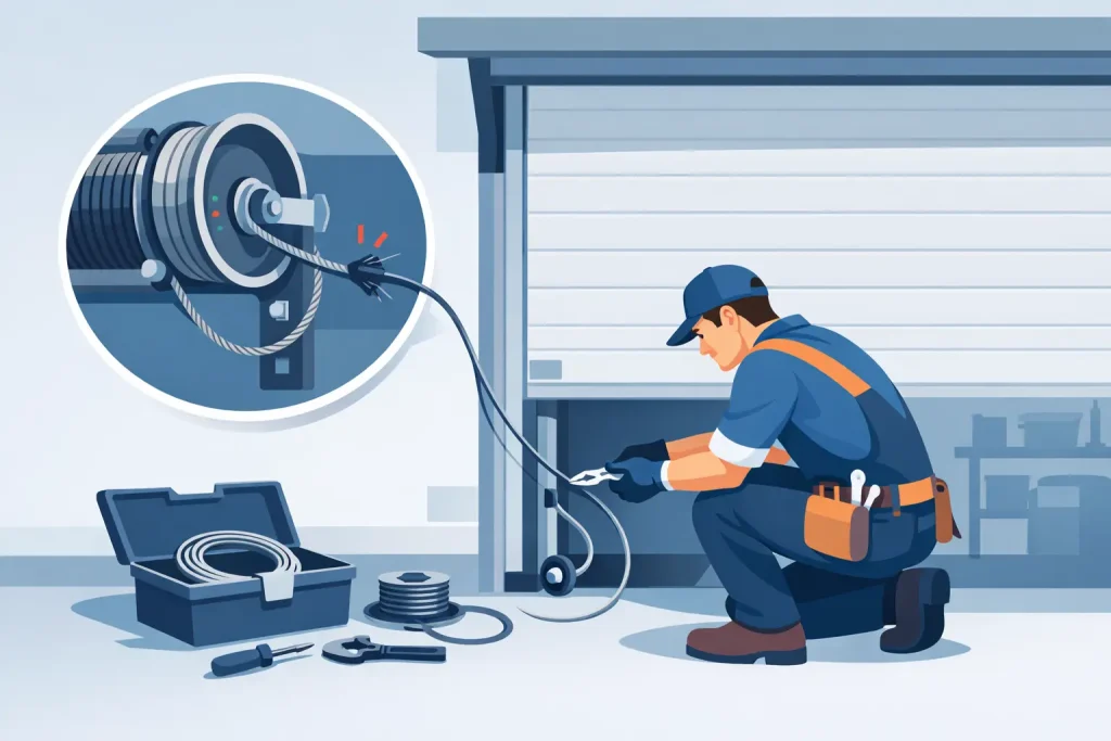 Garage Door Cable Repair: What to Do Fast