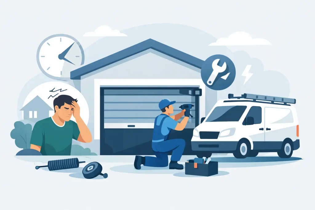 When You Need Same Day Garage Door Repair