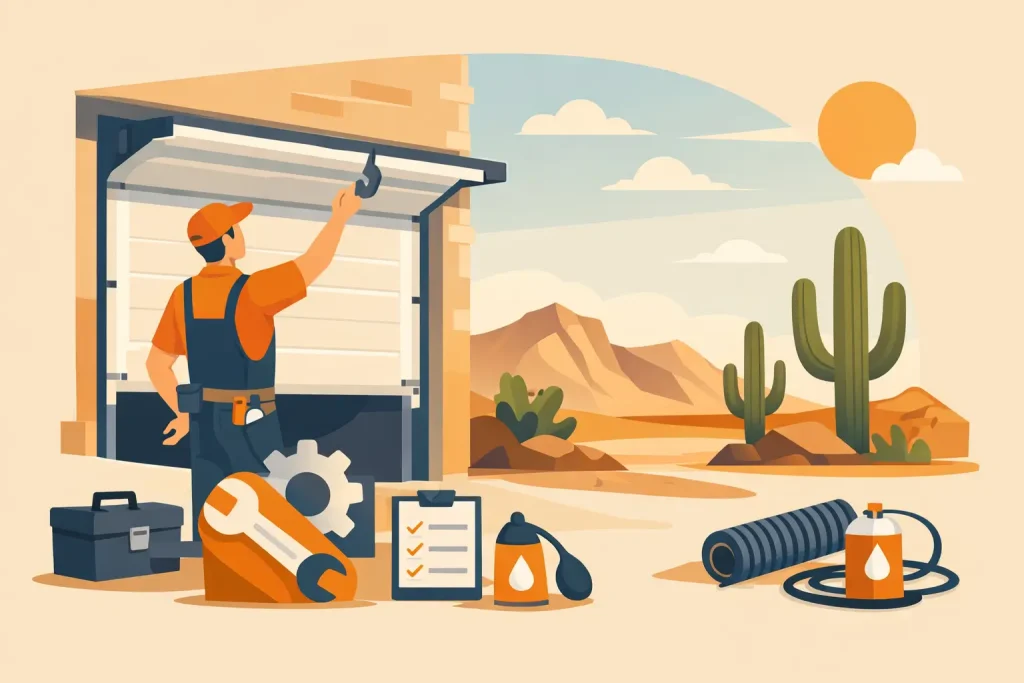 Garage Door Maintenance Guide for Arizona
