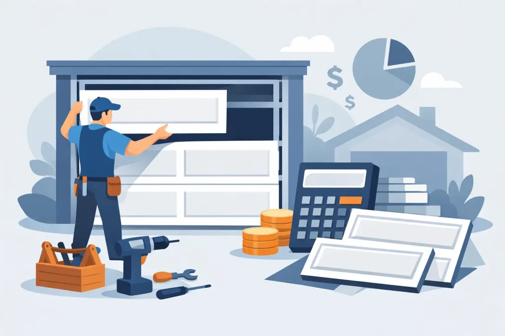 Garage Door Panel Replacement Cost Guide
