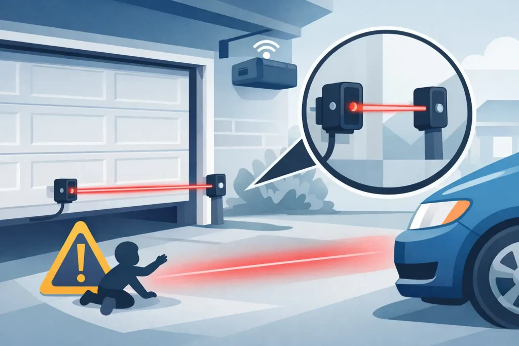 Garage Door Safety Sensor Issues Explained