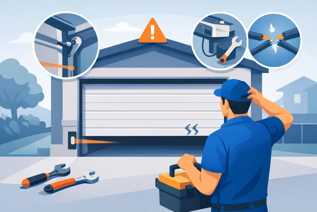 Why Wont Garage Door Close? Common Fixes
