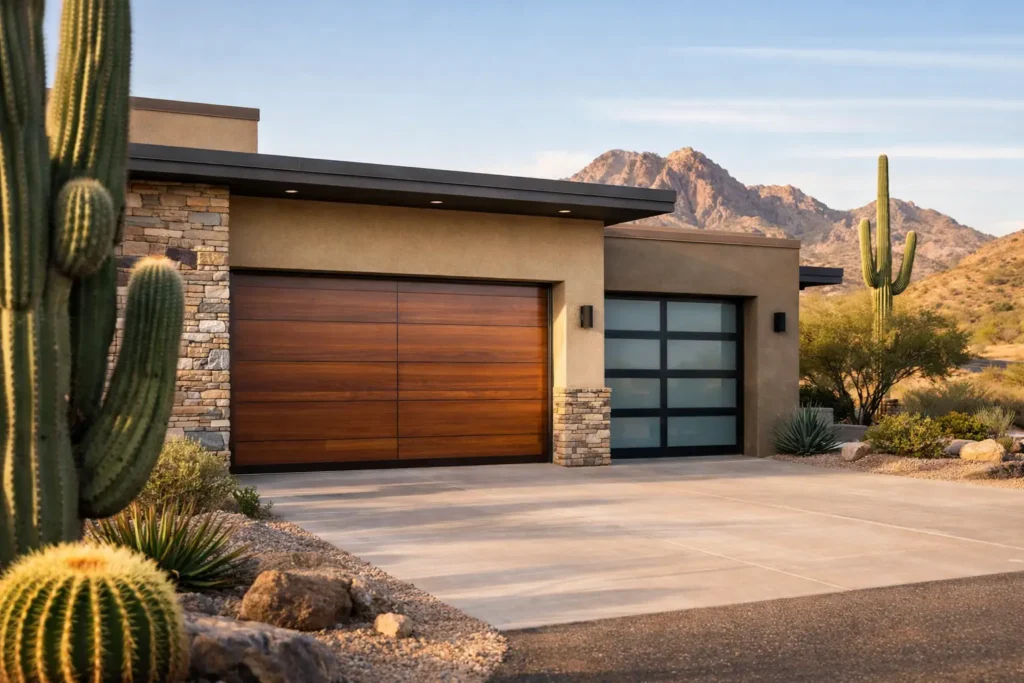 Best Garage Doors for Desert Homes