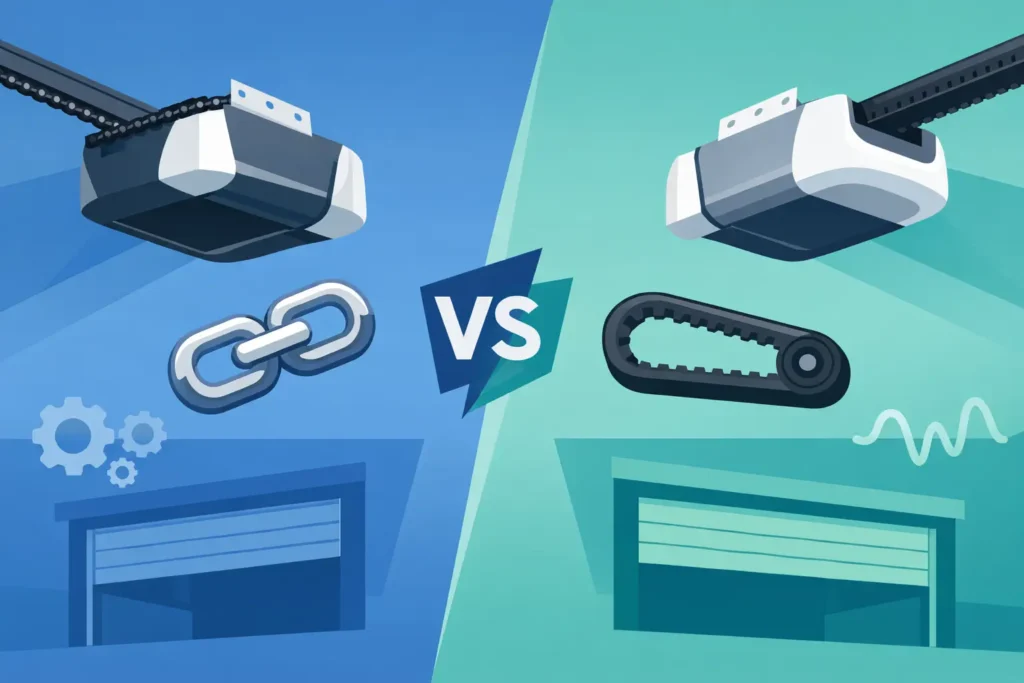 Chain Drive vs Belt Opener: Which Fits?