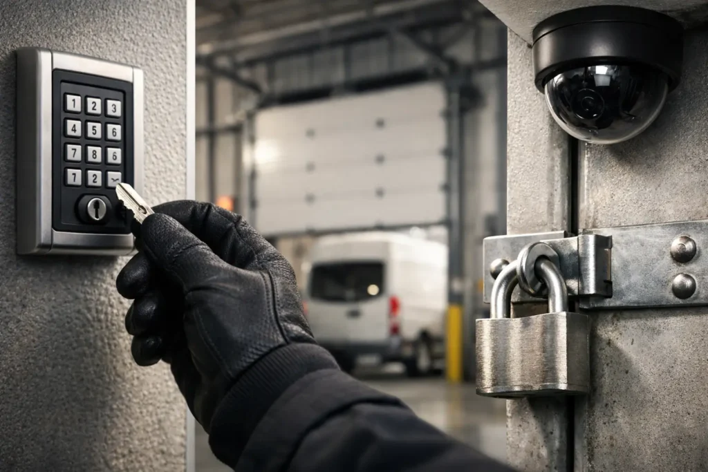 How to Secure Commercial Garage Doors
