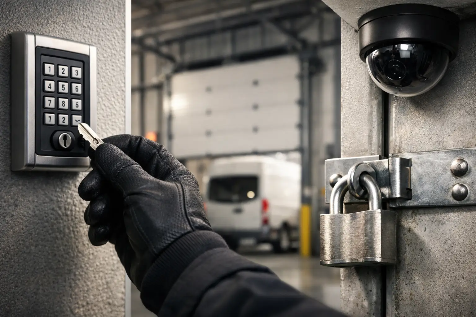 How to Secure Commercial Garage Doors