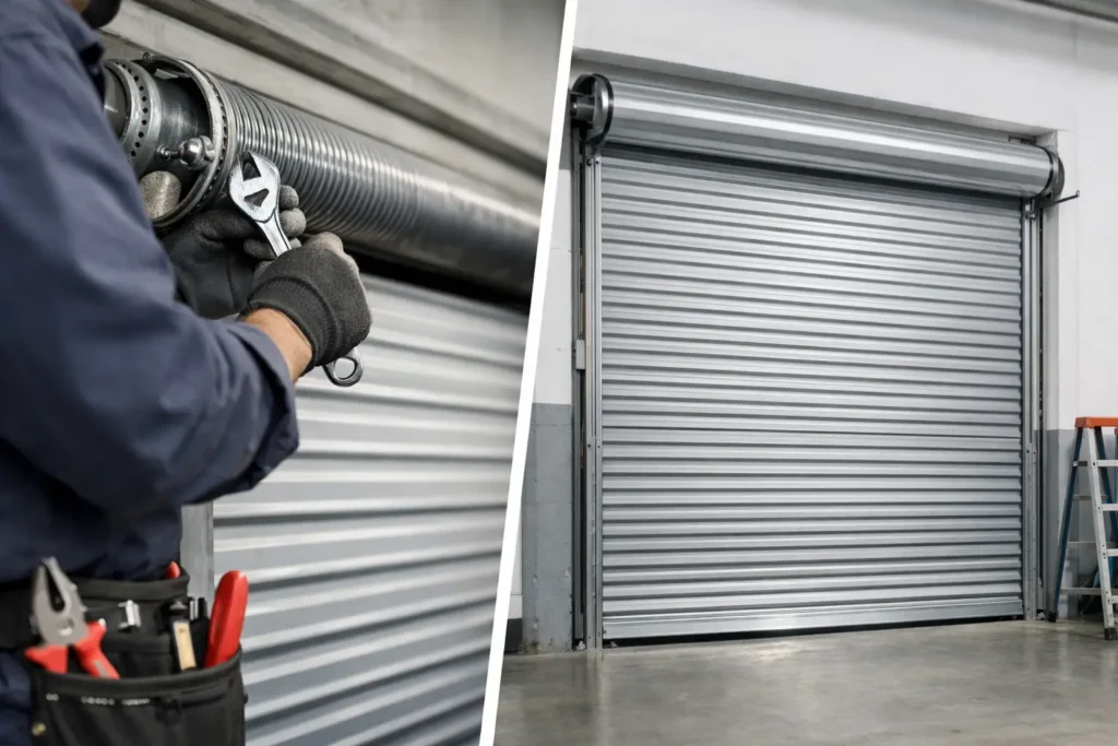 Roll Up Door Service: Repair or Replace?