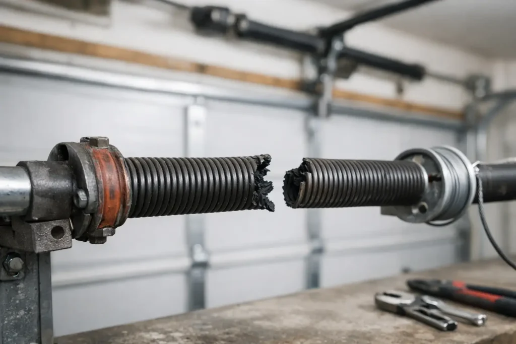 What Causes Garage Door Spring Failure?