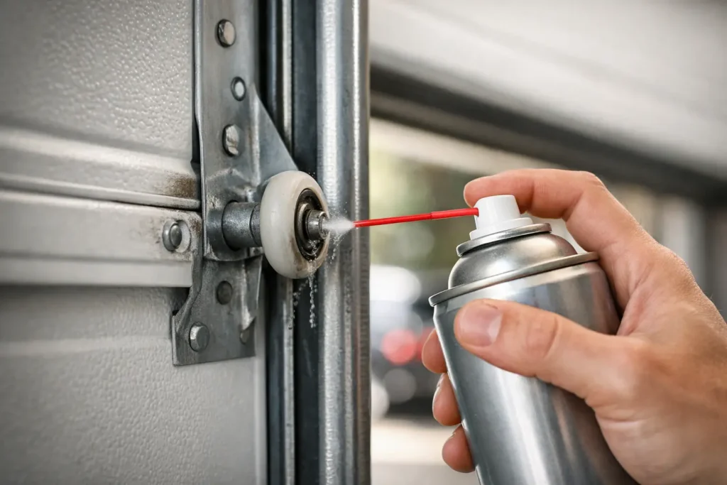 How to Lubricate Garage Door Rollers Right