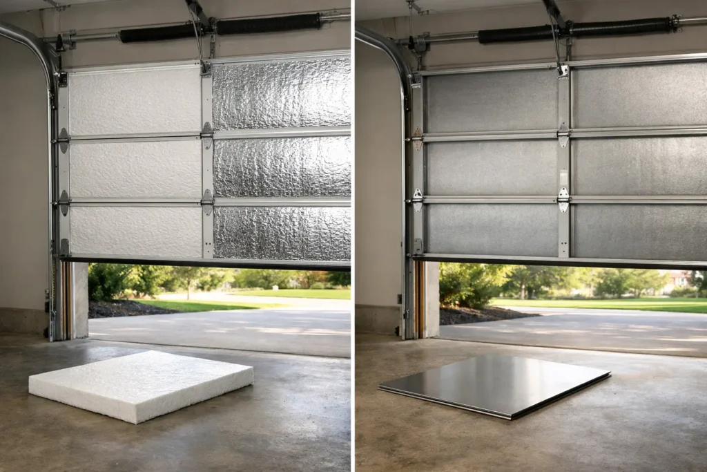 Insulated vs Non Insulated Garage Door