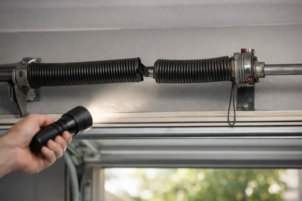 How to Spot Broken Garage Springs Safely