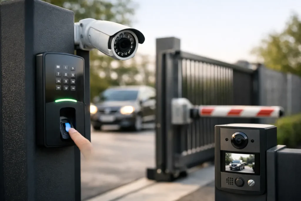 The Best Security Features for Entry Gates