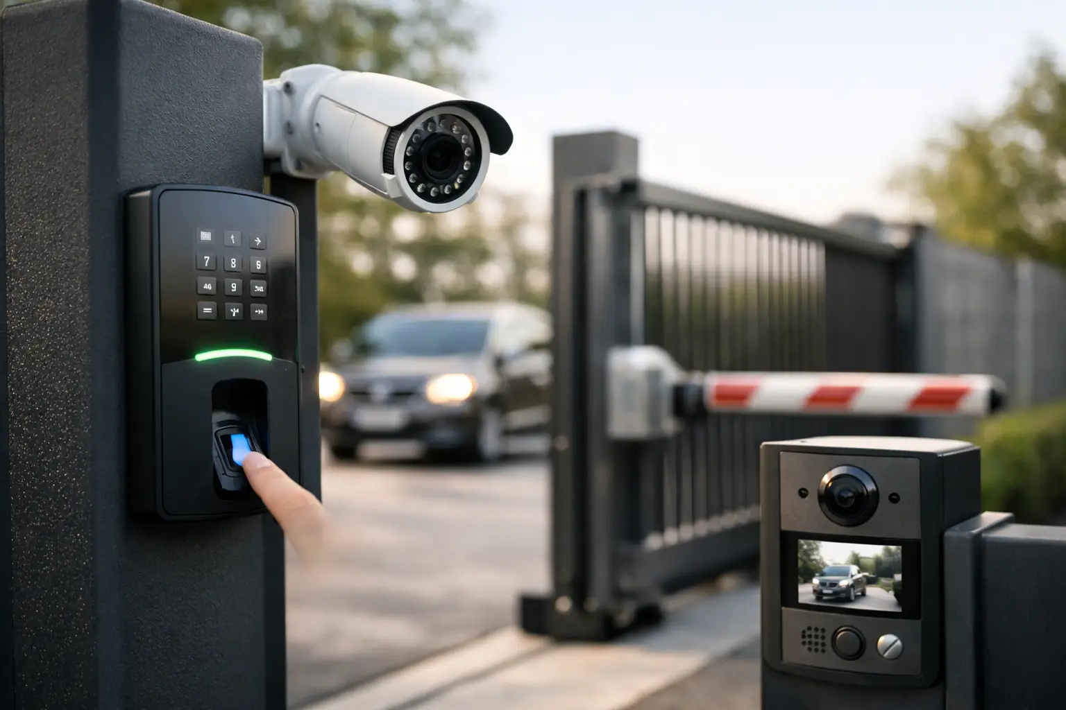 The Best Security Features for Entry Gates