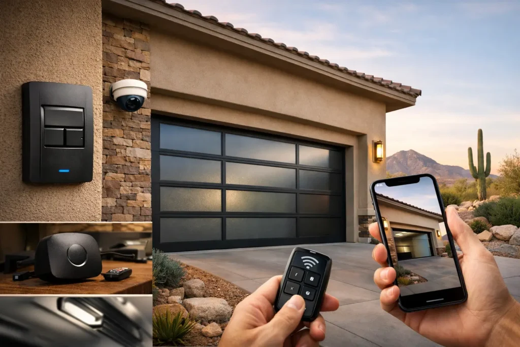 7 Best Smart Garage Door Upgrades for Arizona Homes