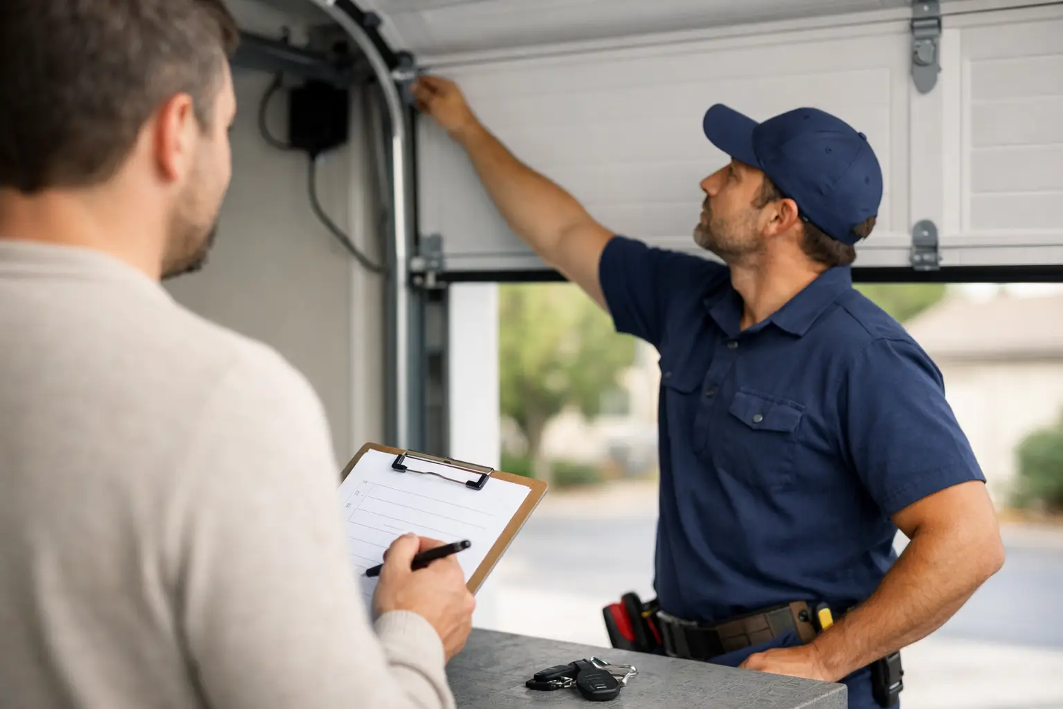 Garage Door Installer Review Checklist for Homeowners