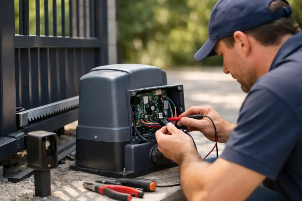 How to Troubleshoot Gate Opener Issues Safely