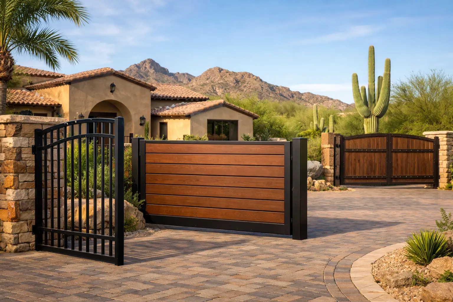 Choosing Driveway Gates for Arizona Homes