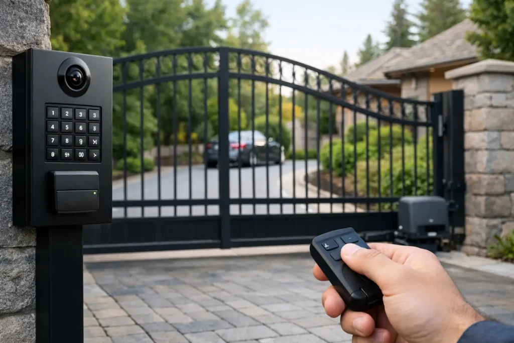 Driveway Gate Access Control That Fits Your Property