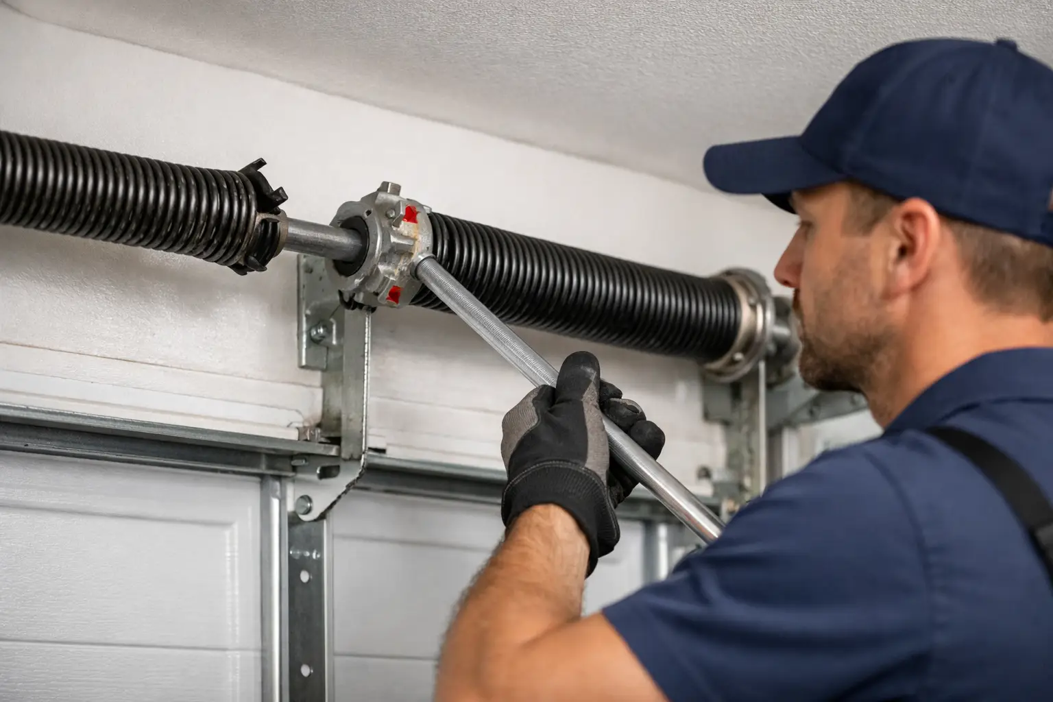 Garage Door Spring Replacement Example Explained