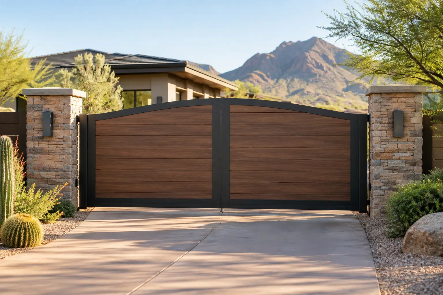 Best Driveway Gate Materials for Arizona Homes