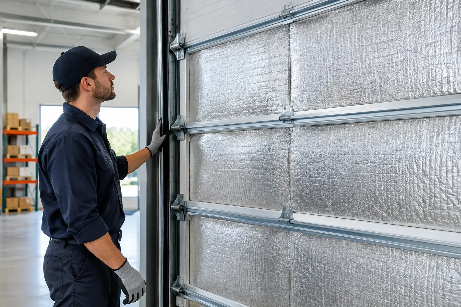 Commercial Garage Door Insulation That Pays Off