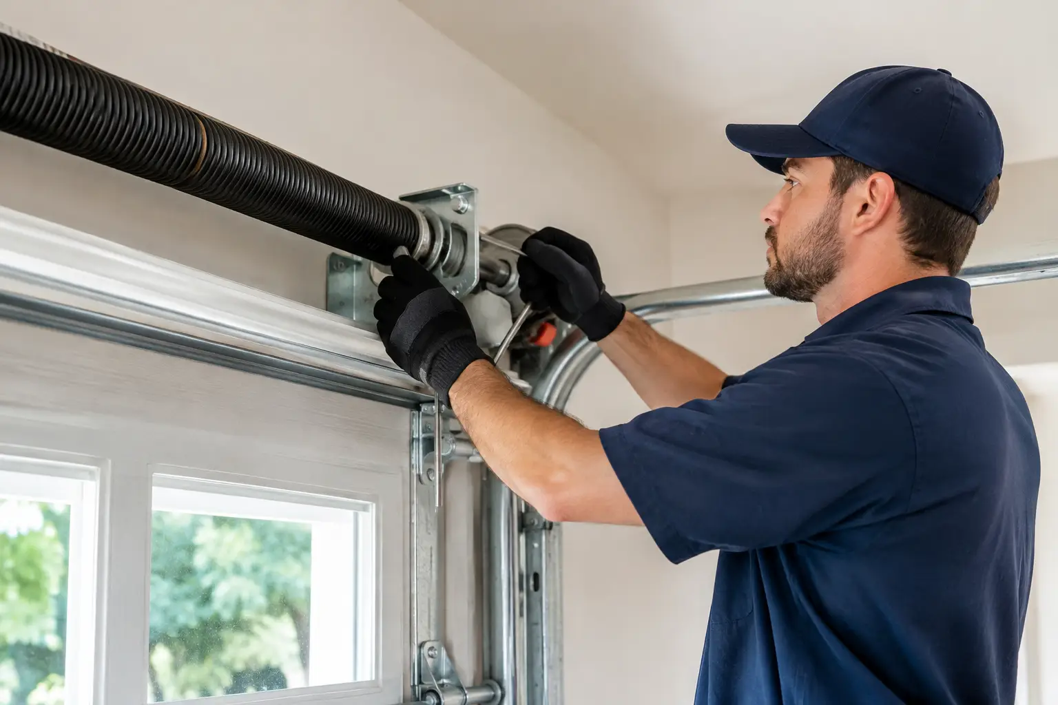 Garage Door Spring Repair When to Call a Pro