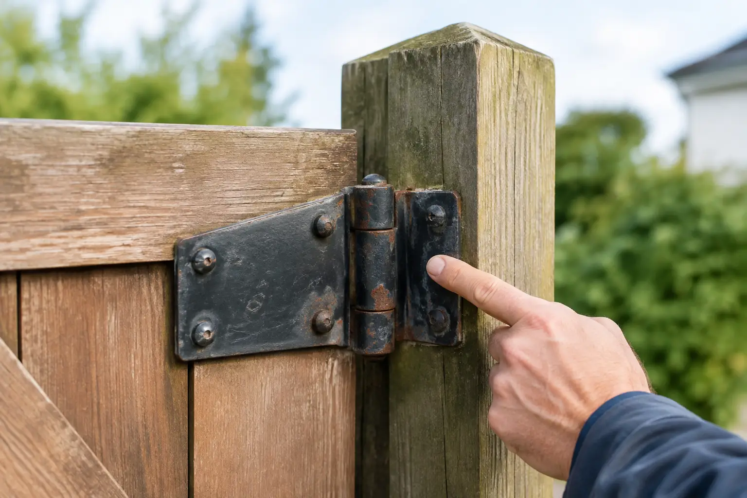 How to Spot Worn Gate Hinges Before They Fail