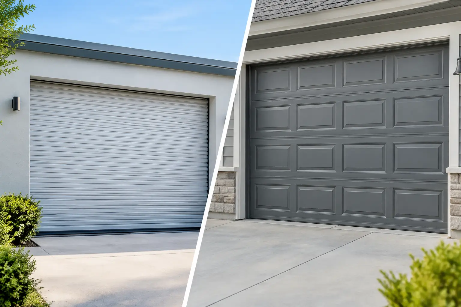 Rollup Versus Sectional: Which Door Is Right?